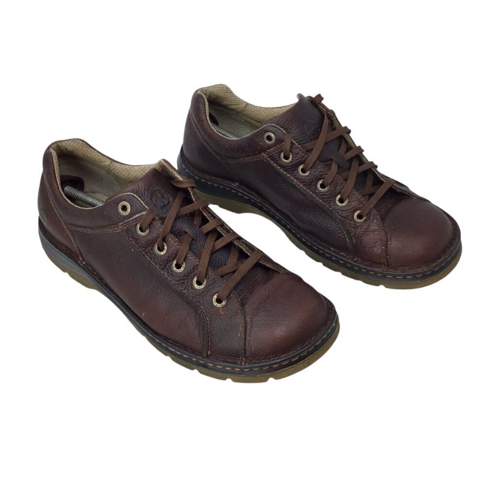 VINTAGE Dr. Martens Doc Rohan Shoes Y2K 90s Oxford Mens 14 Classic Brown Leather